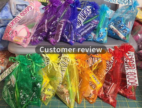 120PCS Sheer Organza Bags 5X7 inches Mesh Drawstring Gift Bags Small for Jewelry Wedding Party Baby Shower Favor Bags (Rainbow )...