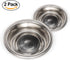 Neater Pet Brands Stainless Steel Dog and Cat Bowls (2 Pack) Neater Feeder Cat Deluxe or Cat Express Extra Replacement Bowl (Metal Food and Water ...