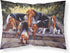 Caroline's Treasures BDBA0276PILLOWCASE Basset Hound Puppies, Momma and Daddy Fabric Standard Pillowcase Lightweight Super Soft Easy Care Decorati...
