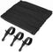 Starument Hook and Loop Cable Ties (8 x 1/2 inch, 100-pack), Premium Industrial Grade and Reusable Fastening Cord Straps for Home, Office and Outd...