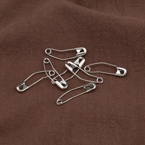 Create idea 200Pcs Curved Safety Pins Curved Security Pins Quilting Basting Pins Curved Basting Pins Office Accessories for Crafting Quilting Sewi...