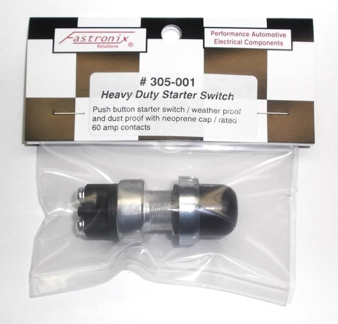 Fastronix Heavy Duty Push Button Momentary Start Switch (Neoprene Cap)...