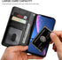 Bocasal for iPhone Xr Wallet Case with Card Holder PU Leather Magnetic Detachable Kickstand Shockproof Wrist Strap Removable Flip Cover for iPhone...
