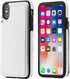 iPhone Xs iPhone X Wallet Case with Card Holder, Premium PU Leather Kickstand Card Slots Case,Double Magnetic Clasp and Durable Shockproof Cover (...