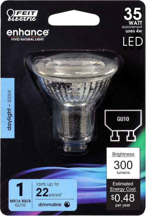 Feit Electric Bulb Led Dim Mr16 300l 5k 1cd...