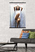Trends International Selena Gomez - Stool Wall Poster, 34L x 22.4W, Premium Poster & Clip Bundle...