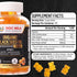 Organic Black Seed Oil Gummies 1500mg - Black Seed Oil Softgels Capsules with Honey, Pineapple Flavor - Gluten Free, Soy Free & Non-GMO...