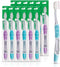 GUM Sensitive Technique Deep Clean Toothbrush, Compact Head, 1ct (12pk)...
