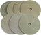 Stadea PPD104N 5" Dry Diamond Polishing Pads for Concrete Travertine Marble Terrazzo Floor Edges Countertop Polishing - Grit 200, Series Super C...