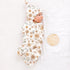 Konssy Baby Girl Newborn Receiving Blanket with Matching Headband and Beanie Set Baby Swaddle Floral Print Nursery Swaddle Wrap...