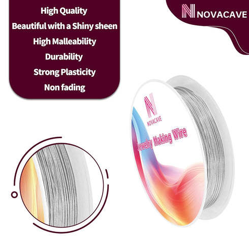 Copper Wire for Jewelry Making, Jewelry Wire - Beading Wire for Jewelry Making Supplies and Crafting...