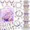 Sofier Charm Bracelet Making Kit Mermaid Gifts for Girls DIY Crafts for Girls Ages 8-12 Teen Girl Gift Ideas Kids Jewelry Making Birthday Christma...