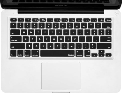 Kuzy Older Version Keyboard Cover Compatible with MacBook Pro 13 15 17 inch Release 2010-2015 and MacBook Air 13.3 inch Release 2010-2017 Silicone...