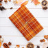 40Pcs Fall Cotton Fabric Bundles Orange Yellow Buffalo Plaid Fat Quarters Autumn Thanksgiving Quilting Patchwork for DIY Craft Home Party Decor, 1...