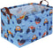 Rectangular Monster Truck Basket Organizer.Kids Basket ,Boys Storage Basket with Handles.Car Basket for Kids,Toys Bins,Books,Kid's Gifts Storage. ...