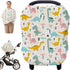 Multi-use Carseat Covers Breastfeeding Cover - Car Seat Covers for Babies, Stretchy Carseat Canopy Cover, Boys and Girls Shower Gifts (Colours Din...