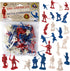 BMC Revolutionary War Plastic Army Men - 34 British, American, French Soldiers...