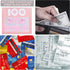 100 Envelopes Money Saving Challenge 100 Day Challenge Money Saving Binder Saving Money Challenge Book Envelope Challenge Binder with 50 Pcs Cute ...
