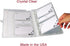 Mini Recipe Card/Photo Page Protector - Holds 3 x 5 Sheet - 3 Hole Punched - Pack of 20...