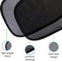 2-Pack Car Window Shades by Enovoe - 19 x 12 in Side Window Cover for SUVs, Sedans, and Trucks - Protects Baby from UV Rays and Glare - Cling Desi...