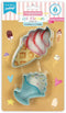 Handstand Kitchen Ice Cream Parlor 2-piece Cone and Sundae Cookie Cutter Set...