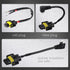 Alla Lighting Upgraded PGJY19-2 Base H8B H9B H11B Socket Female Adapter Wiring Harness Wire for H11 Bulb to H11B (2pcs/pk) 6000K~6500K Xenon White...