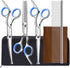 6 in 1 Professional Stainless Steel 4CR Safety Round Tip Dog Grooming Scissors, Anti-Rust Shears Cat Grooming Scissors Pet Kit, Thinning Straight ...