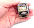 Mini Slot Machine Toy, Funny Lucky Slot Machine Bank with Spinning Reel and Keychain, Nice as Creative Festival Present Birthday Cake Decoration...