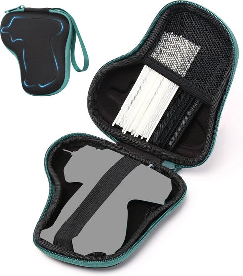 Tagging Gun Kit: Contains 2000 pcs 0.18-inch Miniature Fasteners (Half White, Half Black) and EVA Form-Fitting Protective case. (Does not Include ...