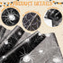 100 Pcs Halloween Wax Paper for Food, Wax Paper Sheets Sandwich Wrap Paper Deli Wraps, Waterproof Oil-proof Picnic Basket Liners with Spider ? Web...
