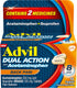 Advil Dual Action Back Pain Caplets Delivers 250mg Ibuprofen and 500mg Acetaminophen Per Dose for 8 Hours of Back Pain Relief - 18 Count...