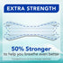 Extra-Strength Nasal Breathing Strips Clear 50 ct | Works Instantly, Nasal Congestion Relief, Stops Snoring, Cold & Allergy...