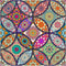 ARAZADR Counted Cross Stitch Kits Preprinted Mandala Embroidery Needlepoint Kits for Beginners Adults and Kids, 11CT 3 Strands DIY Cross-Stitch Ki...
