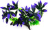 AQUA KT Aquarium Landscape Simulation Artificial Plant Purple, Plastic Plant for Fish Tank Decoration, Aquatic Water Plant, Fish Bowl Ornament...