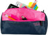 Five Star Pencil Pouch, Pen Case, Storage Organizer for School Supplies Earbuds Chargers Cables Makeup, 9-Pocket, Navy/Pink (505600B-ECM)...