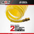 ABN Recoil Hose, 1/4in x 50ft – Portable Polyurethane Coil Hose for Air Compressor, Nailer, Sprayer, Staple Gun...