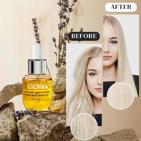 Hair Oil,Rosemary Hair Care Serum for Hair Growth, Scalp Care Oil for Curly, Thick, Frizzy, Dry, and Damaged Hair, Reduce Hair Loss, Frizzy and Dr...