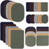 30 Pieces Twill Fabric Patches Fabric Repair Patches Iron on Twill Patch Clothing Repair Patch Kit for Jacket Clothes, 5 Colors and 3 Sizes, 4.9 x...