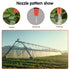 20pcs Micro Spray Adjustable Flow Irrigation Drippers 1/4 Inch Garden/Roof Cooling Atomizing Plastic Nozzle Irrigation Mister Heads with 3 Tee Irr...