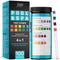JNW Pool Test Strips, 4in1 Quick & Accurate 100 Pool and Spa Test Strips, Pool Water Test Kit - Free Chlorine, pH, Alkalinity, Cyanuric Acid Pool ...
