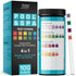 JNW Pool Test Strips, 4in1 Quick & Accurate 100 Pool and Spa Test Strips, Pool Water Test Kit - Free Chlorine, pH, Alkalinity, Cyanuric Acid Pool ...