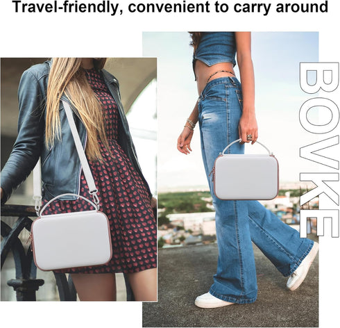 BOVKE Carrying Case for Sony ZV-1 / ZV-1F / ZV-1 II Vlog Digital Camera & Bluetooth Grip Vlogger Accessory Kit for Vlogging YouTube Live Video Str...