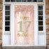 Happy 17th Birthday Door Banner Decorations for Girls, Pink Rose Gold 17 Birthday Door Cover Backdrop Party Supplies, Large Seventeen Year Old Bir...