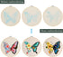 Santune 3 Pack Embroidery Kit for Beginners Adults Cross Stitch Kits for Beginners Hand Embroidery with Butterfly Patterns and Instructions DIY Ki...