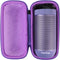 co2CREA Hard Travel Case Replacement for COMISO X26 Waterproof Bluetooth Speakers Outdoor Wireless Portable Speaker,Black Case + Inside Lavender.....