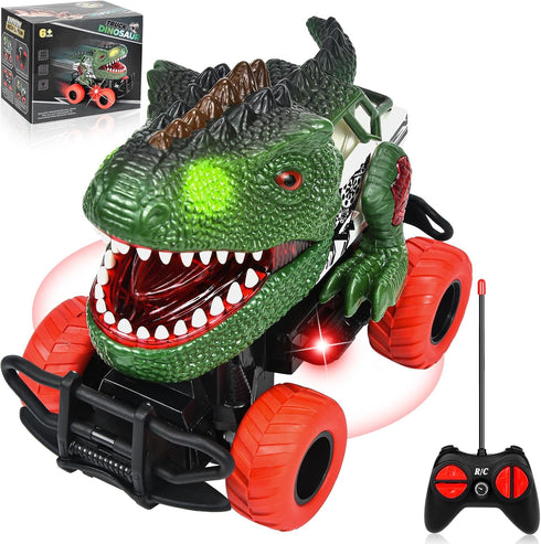 Dinosaur Remote Control Toys Car for Toddlers, RC Car Toys 3 4 5 6 Year Olds, Dinosaur Toys for Ages 3-12 - Easter or Birthday Gift for Kids Boys ...