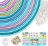 8638pcs Bracelet Making Kit, Clay Beads Bracelet Kit 12 Colors Friendship Bracelet Heishi Beads Jewelry Making Supplies for Girls Adults Teens (Me...