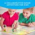 NATIONAL GEOGRAPHIC My First Safari Board Game for Kids 4-6 – Animal Game for Kids & Adults, Cooperative Fun Perfect for Family Game Night, Kids B...