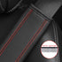 Breathable Leather car seat Belt Cover, seat Belt Shoulder pad to Protect The Shoulder and Neck, Driving More Comfortable (Red)...