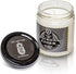 Dickens Cider- Funny Apple Bourbon Cider Scented Jar Candle Fall- 6 Ounce- 40 Hour Burn...